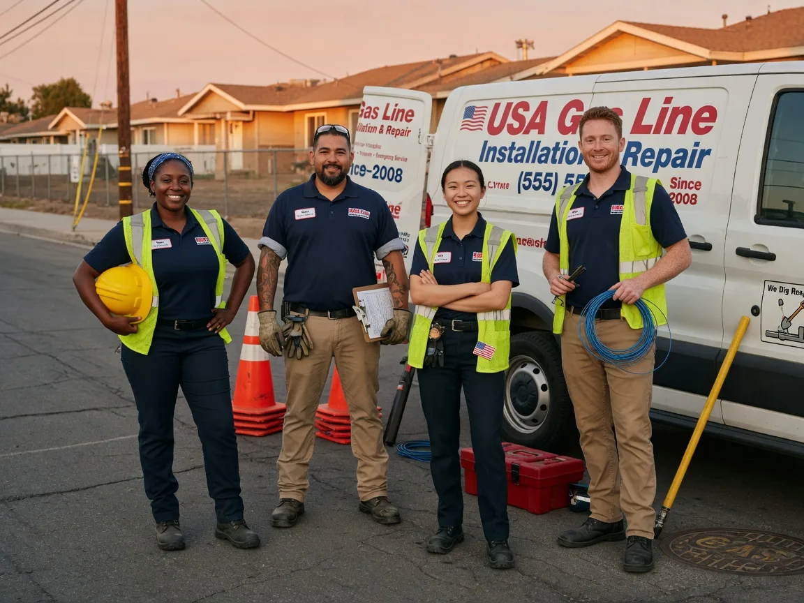 Gas Line Installation company in Cornell, IL