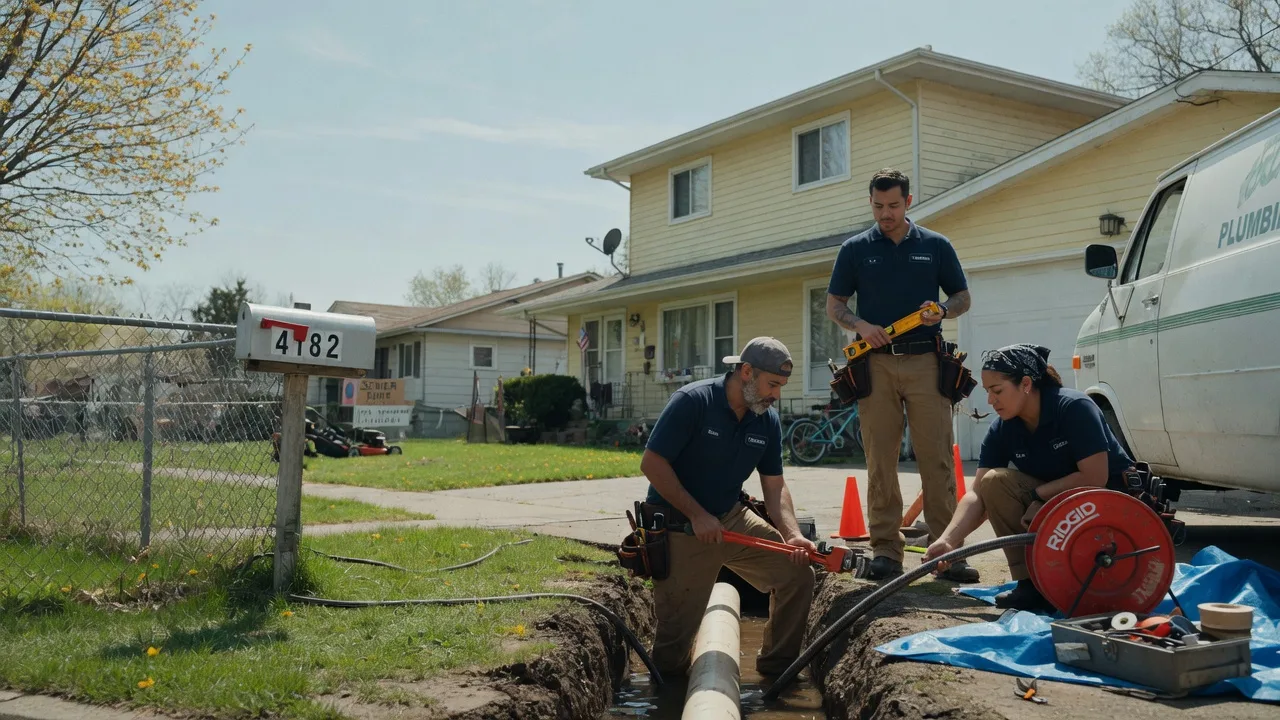Gas Line Repair in Cornell, IL near me